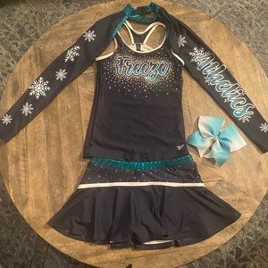 Cheer competition outfit